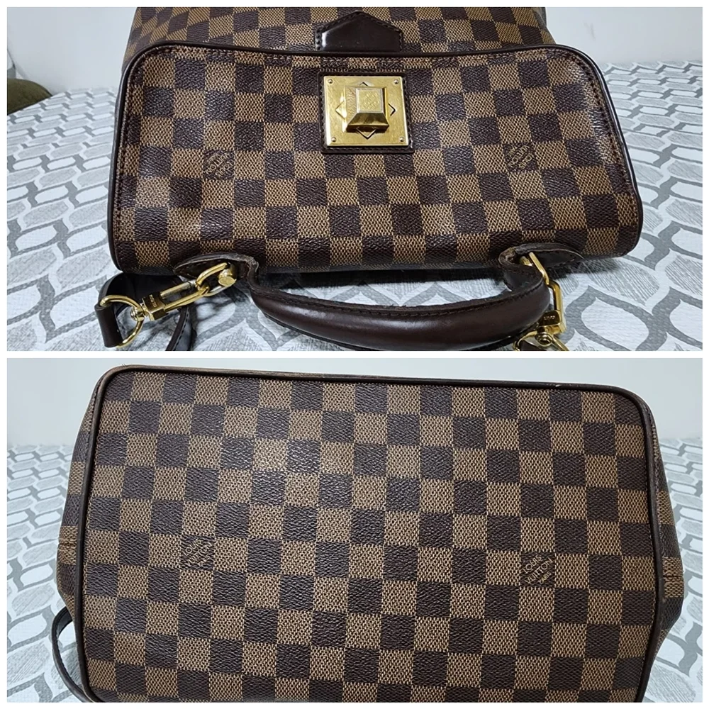 Louis Vuitton Damier Canvas Bergamo MM Bag - Picture 9 of 13